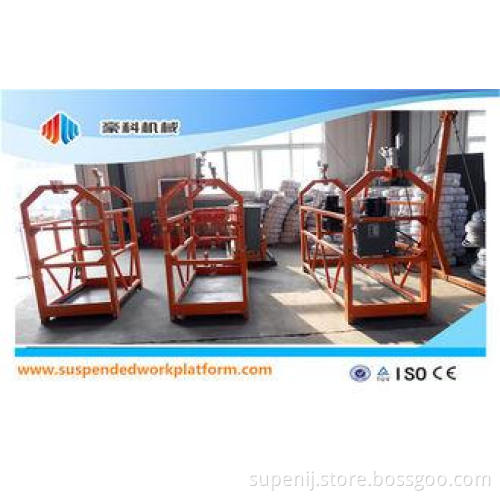 ZLP800 Rope / Cable Window Cleaning Platform Gondola Cradle